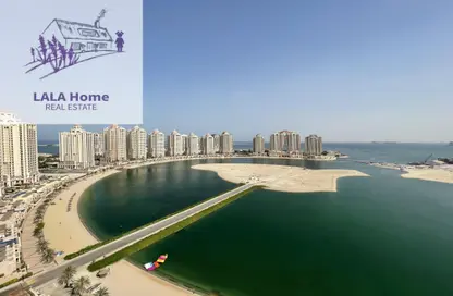 Apartment - 2 Bedrooms - 3 Bathrooms for rent in Viva West - Viva Bahriyah - The Pearl Island - Doha