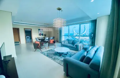 شقة - 2 غرف نوم - 4 حمامات للايجار في مرتفعات مارينا لوسيل - منطقة المارينا - الوسيل