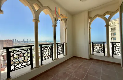 Apartment - 2 Bedrooms - 3 Bathrooms for rent in Viva East - Viva Bahriyah - The Pearl Island - Doha