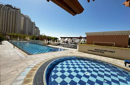 Apartment - 1 Bedroom - 2 Bathrooms for rent in Viva West - Viva Bahriyah - The Pearl Island - Doha
