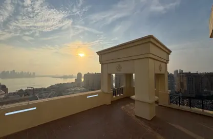 Duplex - 2 Bedrooms - 3 Bathrooms for rent in Viva Central - Viva Bahriyah - The Pearl Island - Doha