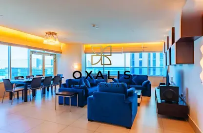 Apartment - 3 Bedrooms - 5 Bathrooms for rent in West Bay Tower - West Bay - West Bay - Doha