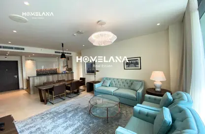 Apartment - 3 Bedrooms - 5 Bathrooms for rent in Lusail Marina Heights - Marina District - Lusail