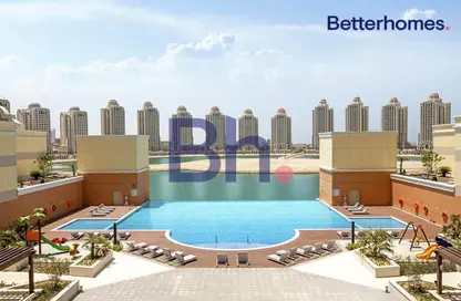 Apartment - 1 Bedroom - 2 Bathrooms for rent in Viva West - Viva Bahriyah - The Pearl Island - Doha