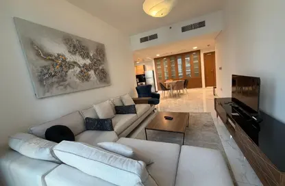 شقة - غرفة نوم - 2 حمامات للايجار في برج وست باي - الخليج الجنوبي - الخليج الغربي - الدوحة