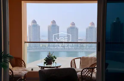 Apartment - 1 Bedroom - 2 Bathrooms for rent in Viva Central - Viva Bahriyah - The Pearl Island - Doha