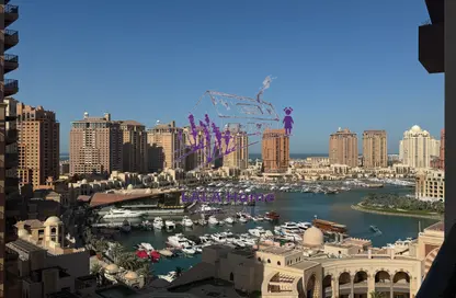 Apartment - 2 Bedrooms - 3 Bathrooms for rent in East Porto Drive - Porto Arabia - The Pearl Island - Doha
