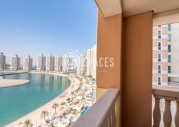 Apartment - 2 bedrooms - 3 bathrooms for sale in Viva West - Viva Bahriyah - The Pearl Island - Doha