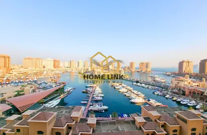 Apartment - 2 Bedrooms - 2 Bathrooms for sale in East Porto Drive - Porto Arabia - The Pearl Island - Doha