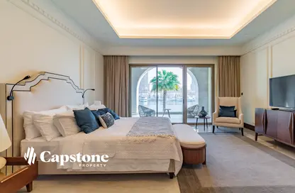 Apartment - 1 Bedroom - 2 Bathrooms for rent in The St. Regis Marsa Arabia Island - Marsa Arabia - The Pearl Island - Doha