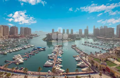 Apartment - 2 Bedrooms - 3 Bathrooms for rent in West Porto Drive - Porto Arabia - The Pearl Island - Doha