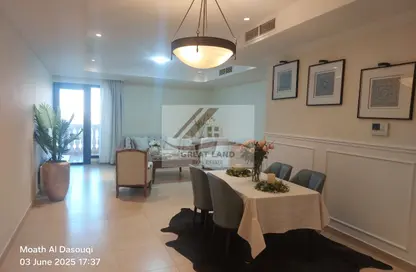 Apartment - 2 Bedrooms - 2 Bathrooms for rent in Tower 5 - Porto Arabia - The Pearl Island - Doha