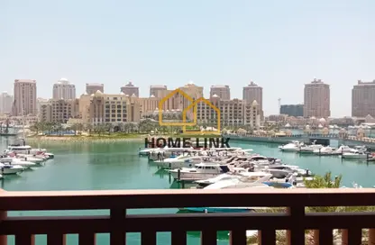 شقة - غرفة نوم - 2 حمامات للايجار في طريق بورتو الشرقي - بورتو أرابيا - جزيرة اللؤلؤة - الدوحة