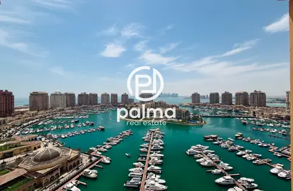 Apartment - Studio - 1 Bathroom for rent in East Porto Drive - Porto Arabia - The Pearl Island - Doha