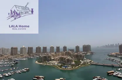 Penthouse - 5 Bedrooms - 7 Bathrooms for rent in West Porto Drive - Porto Arabia - The Pearl Island - Doha