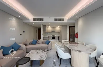 Apartment - 2 Bedrooms - 3 Bathrooms for rent in Lusail Residence - Marina District - Lusail