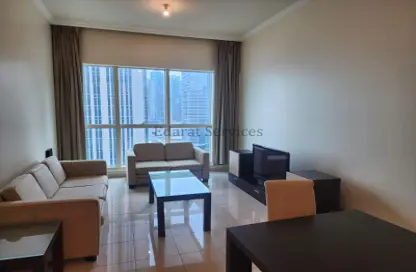 Apartment - 1 Bedroom - 1 Bathroom for rent in Beach Tower - West Bay - West Bay - Doha