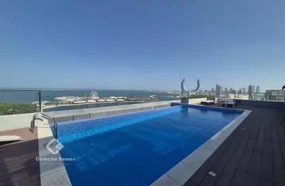 Apartment - 2 Bedrooms - 3 Bathrooms for rent in Marina Residences 195 - Marina District - Lusail