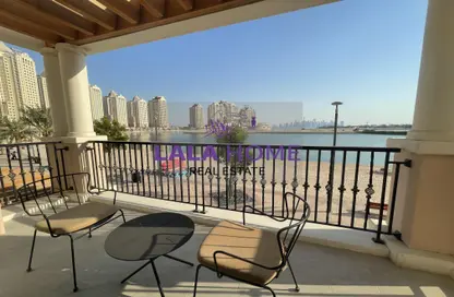 Townhouse - 3 Bedrooms - 4 Bathrooms for rent in Viva West - Viva Bahriyah - The Pearl Island - Doha