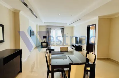 شقة - غرفة نوم - 2 حمامات للايجار في طريق بورتو الغربي - بورتو أرابيا - جزيرة اللؤلؤة - الدوحة