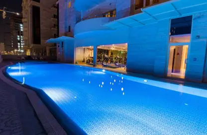 Apartment - 2 Bedrooms - 2 Bathrooms for rent in Lusail Marina Heights - Marina District - Lusail