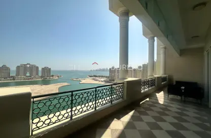 Penthouse - 7 Bedrooms - 7+ Bathrooms for rent in Viva West - Viva Bahriyah - The Pearl Island - Doha
