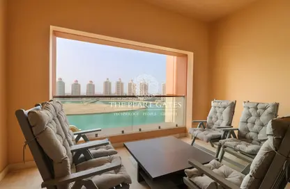 شقة - 3 غرف نوم - 5 حمامات للبيع في ابراج المتحدة - فيفا بحرية - جزيرة اللؤلؤة - الدوحة