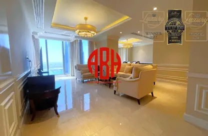 Apartment - 3 Bedrooms - 4 Bathrooms for rent in Sara Tower - West Bay - West Bay - Doha