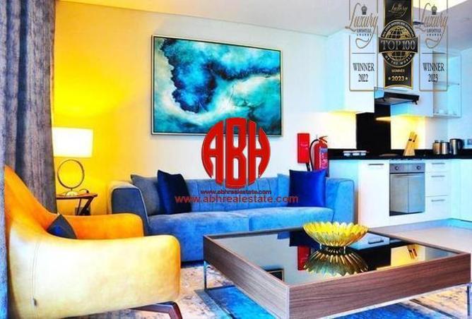 Apartment - 1 Bedroom - 1 Bathroom for rent in Tower 9 - Abraj Quartiers - The Pearl Island - Doha