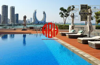 Apartment - 2 Bedrooms - 3 Bathrooms for rent in Gewan Island - The Pearl Island - Doha