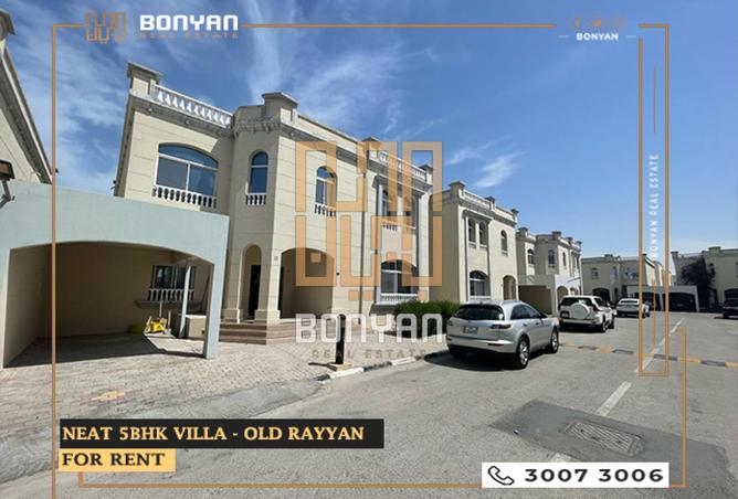 Villa - 5 Bedrooms - 4 Bathrooms for rent in Old Al Rayyan - Al Rayyan - Doha