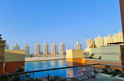 شقة - غرفة نوم - 2 حمامات للبيع في ابراج المتحدة - فيفا بحرية - جزيرة اللؤلؤة - الدوحة