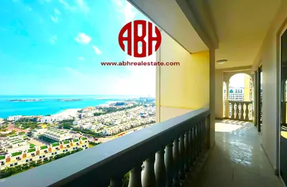 Balcony image for: Apartment - 3 Bedrooms - 3 Bathrooms for rent in Viva West - Viva Bahriyah - The Pearl Island - Doha, Image 1