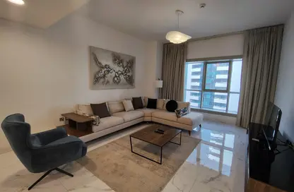 شقة - غرفة نوم - 2 حمامات للايجار في الخليج الجنوبي - الخليج الغربي - الدوحة