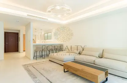 Apartment - 1 Bedroom - 1 Bathroom for rent in Crystal Residence - The Pearl Island - Doha