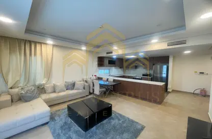 Living Room image for: Apartment - 2 Bedrooms - 2 Bathrooms for sale in Al Erkyah City - Lusail, Image 1