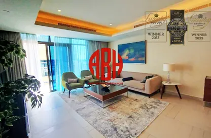 Apartment - 2 Bedrooms - 3 Bathrooms for rent in Abraj Bay - Abraj Quartiers - The Pearl Island - Doha