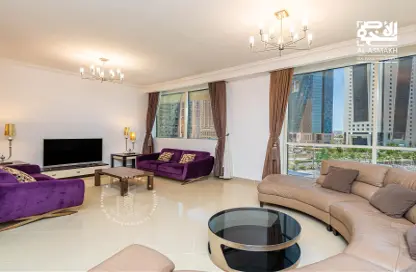 Apartment - 2 Bedrooms - 3 Bathrooms for rent in Beverly Hills Tower - West Bay - West Bay - Doha