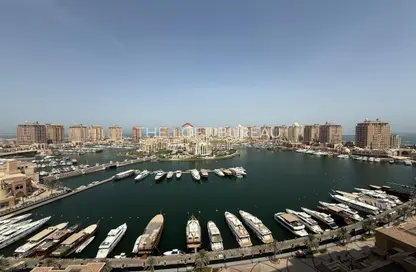 Apartment - 3 Bedrooms - 4 Bathrooms for rent in West Porto Drive - Porto Arabia - The Pearl Island - Doha