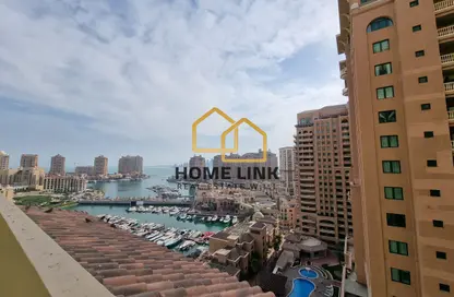 Apartment - 2 Bedrooms - 2 Bathrooms for sale in East Porto Drive - Porto Arabia - The Pearl Island - Doha