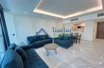 شقة - 2 غرف نوم - 3 حمامات للايجار في برج مارينا 02 - منطقة المارينا - الوسيل