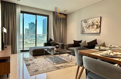 Apartment - 1 Bedroom - 3 Bathrooms for rent in Marina Tower 23 - Marina District - Lusail