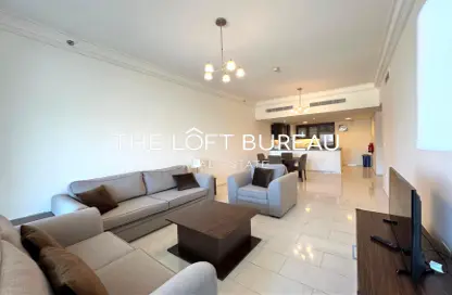 Apartment - 1 Bedroom - 2 Bathrooms for rent in Viva West - Viva Bahriyah - The Pearl Island - Doha