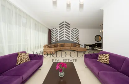 Duplex - 3 Bedrooms - 4 Bathrooms for rent in West Bay Tower - West Bay - West Bay - Doha