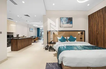 Apartment - Studio - 1 Bathroom for rent in La Plage Centrale - La Plage - The Pearl Island - Doha Apartment - Studio - 1 Bathroom for rent in La Plage Centrale - La Plage - The Pearl Island - Doha