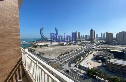 Apartment - 2 Bedrooms - 3 Bathrooms for rent in Lusail Residence - Marina District - Lusail