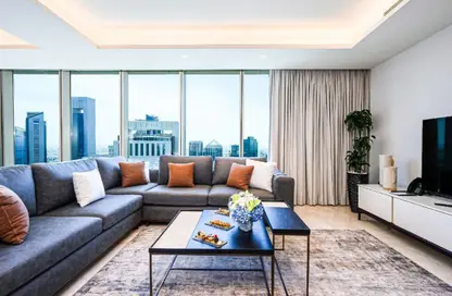 شقق فندقية - 2 غرف نوم - 3 حمامات للبيع في أجنحة وريزيدنس كمبينسكي - الخليج الغربي - الدوحة