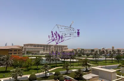 Apartment - 1 Bedroom - 2 Bathrooms for rent in Viva Central - Viva Bahriyah - The Pearl Island - Doha