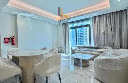 Apartment - 2 Bedrooms - 3 Bathrooms for rent in Marina Tower 23 - Marina District - Lusail Apartment - 2 Bedrooms - 3 Bathrooms for rent in Marina Tower 23 - Marina District - Lusail