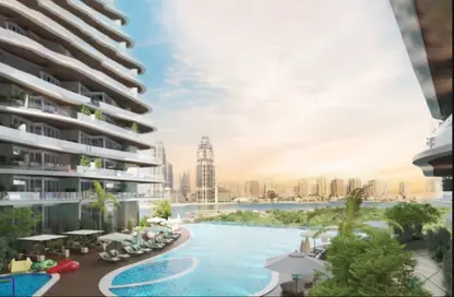 Apartment - 1 Bedroom - 2 Bathrooms for sale in Milos Residence - West Bay Lagoon - Doha